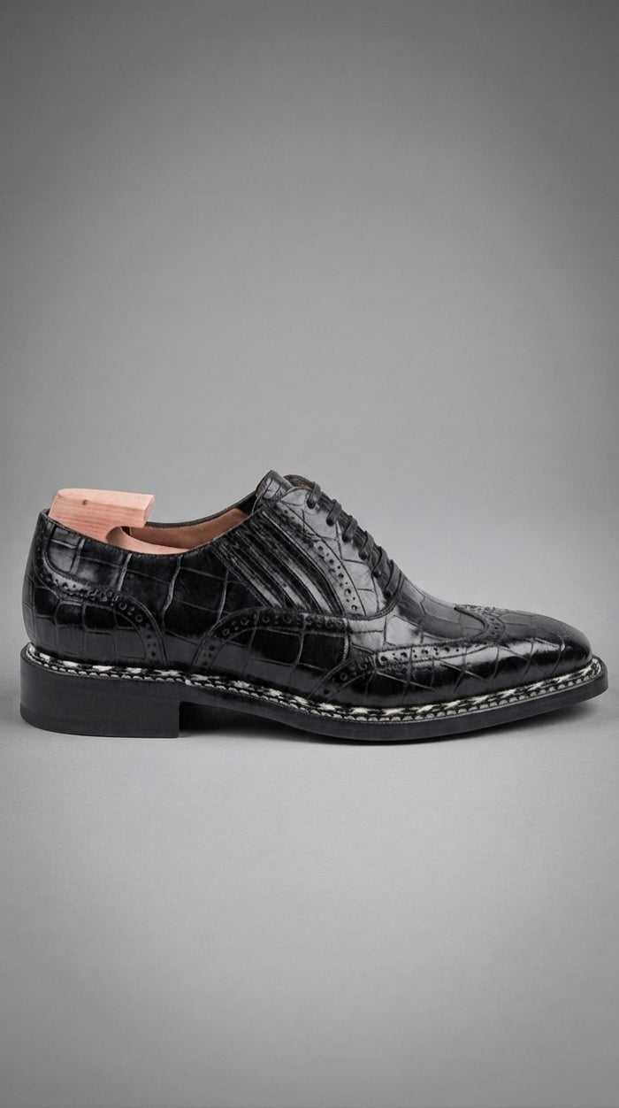 Back crocodile lazyman oxford