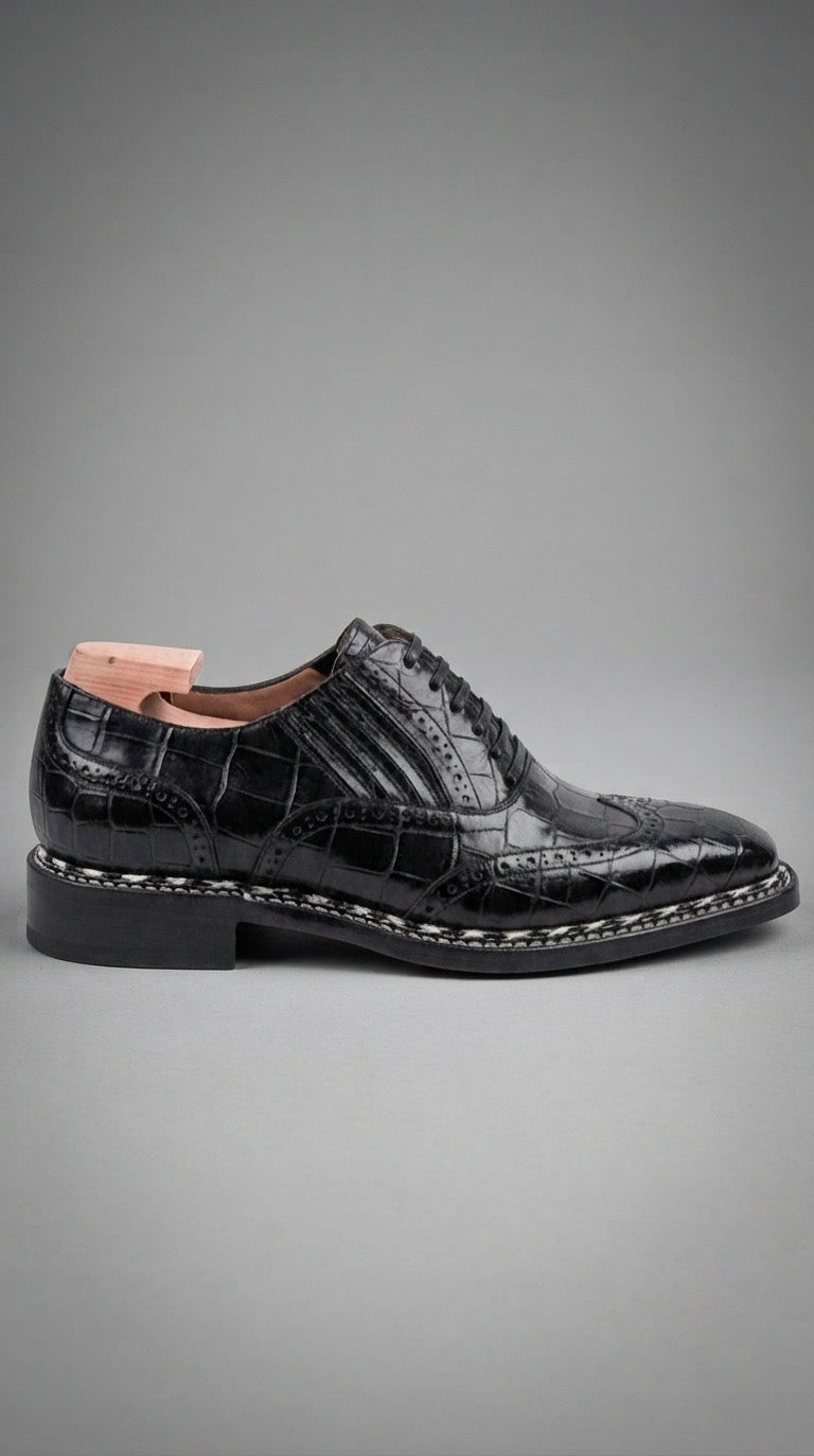 Back crocodile lazyman oxford