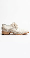 Off-White Crocodile Leather Derby shoes