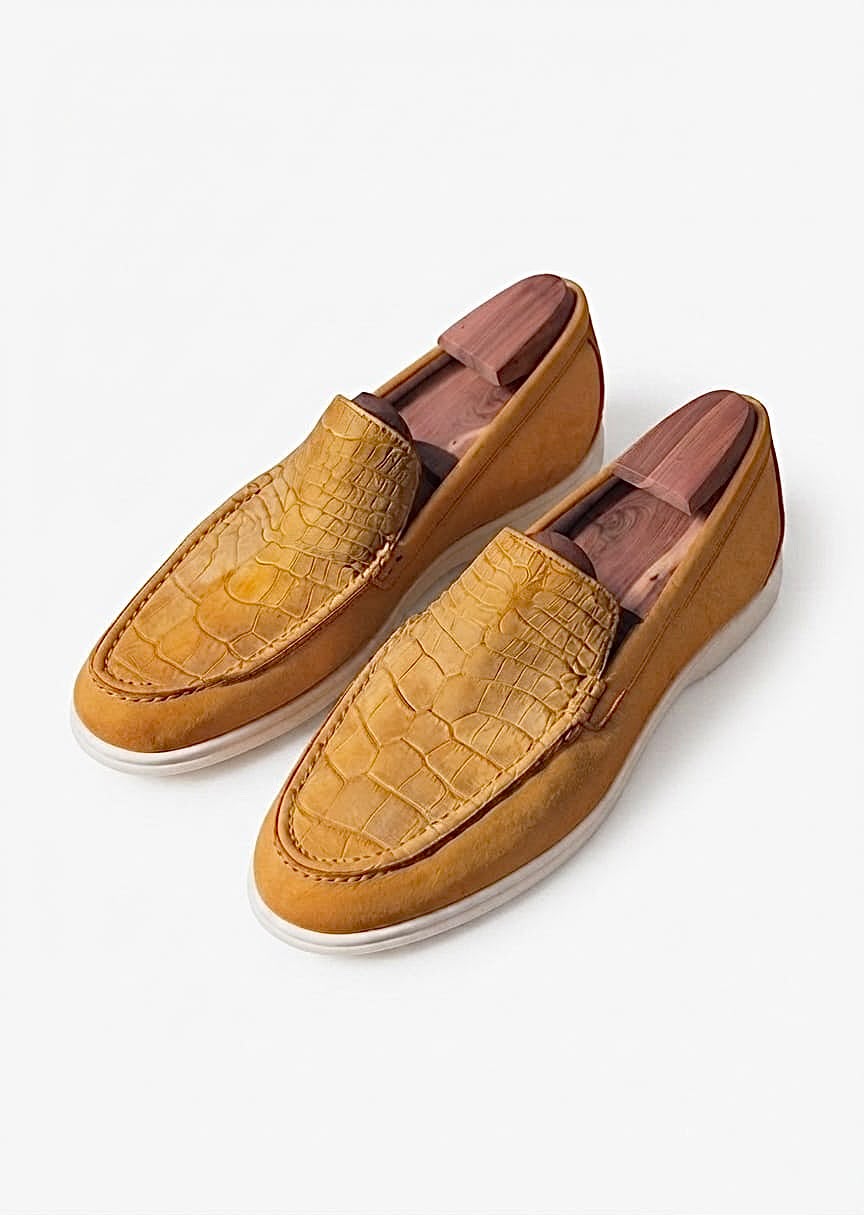 Handcrafted Leather Footwear with Light Soles and Cedar Shoe Trees