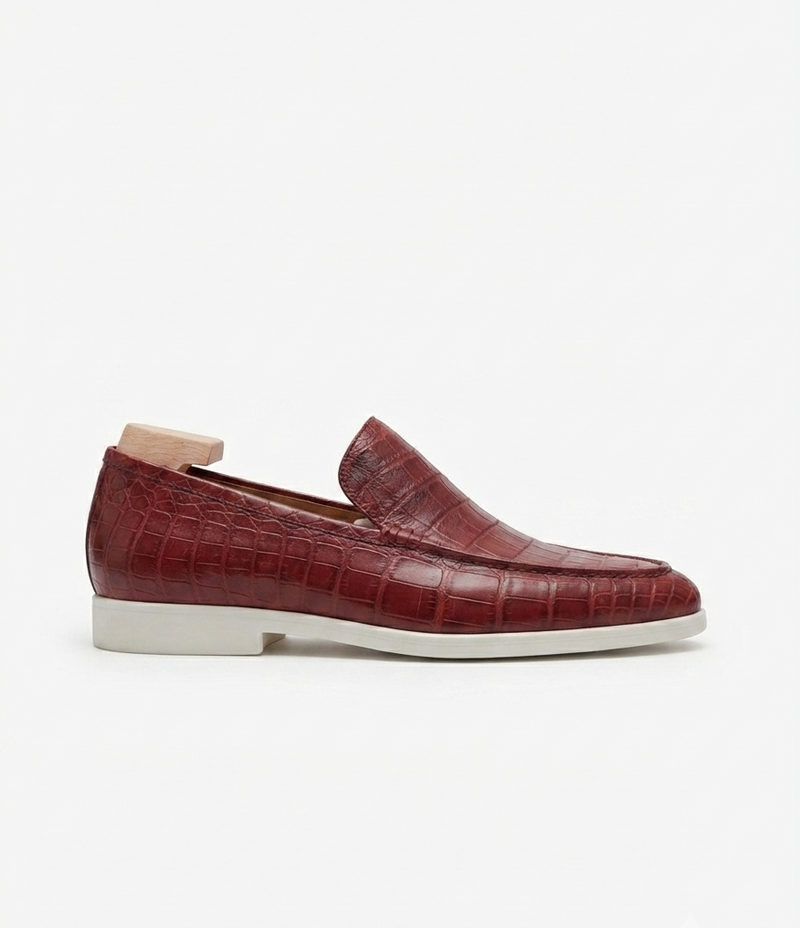 Handcrafted Designer Footwear with Natural Wood Shoe Trees
