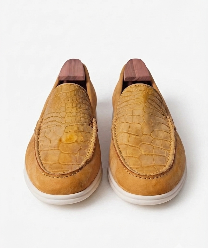 Handcrafted Leather Footwear with Light Soles and Cedar Shoe Trees
